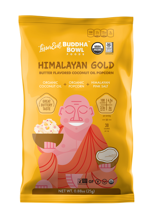 Lesser Evil - BUDDAH BOWL Himalayan Gold (18/25gm)