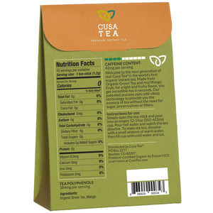 Cusa - Mango Green Tea (10/12g)