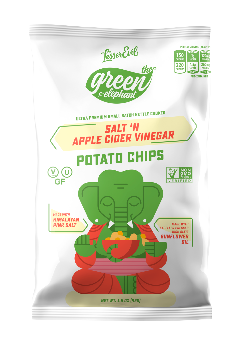 kettle apple cider vinegar chips