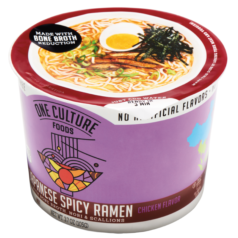 One Culture - Japanese Spicy Ramen (Tray of 8)